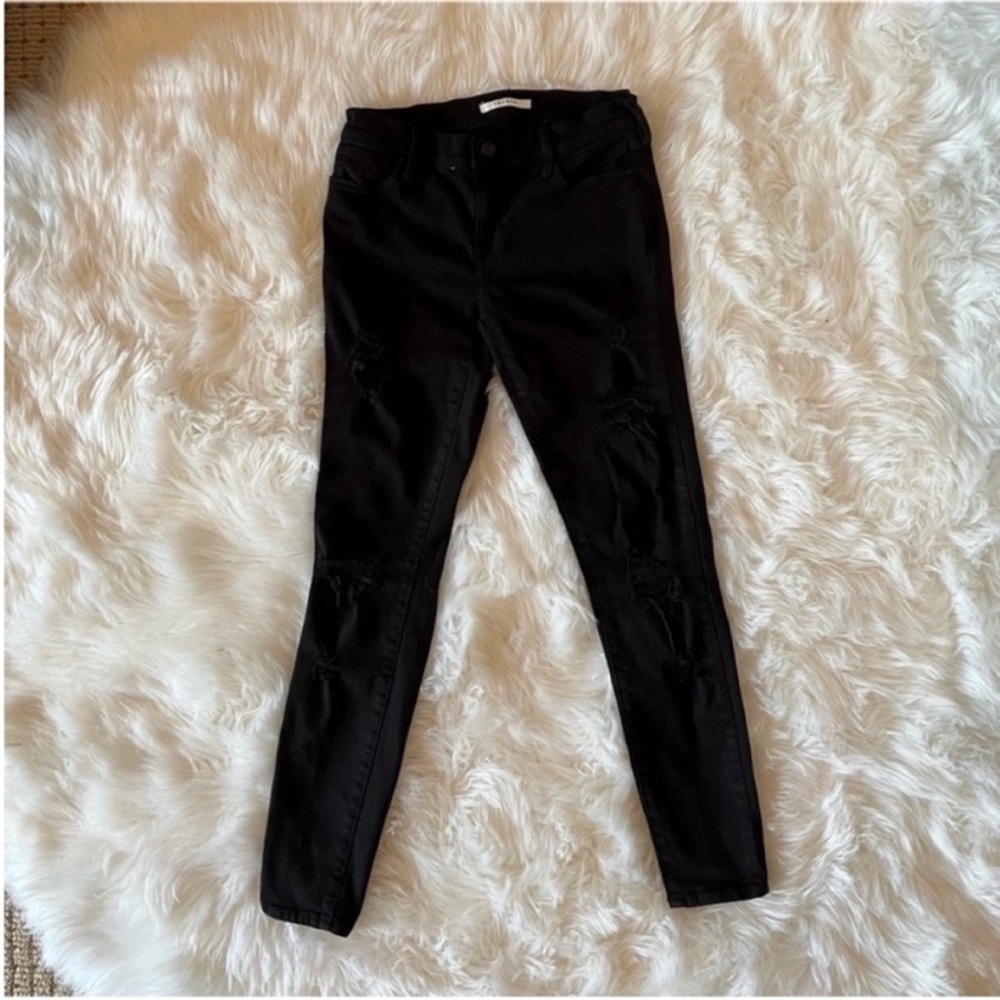 PacSun Black Ripped Skinny Jeans - Picture 3 of 6